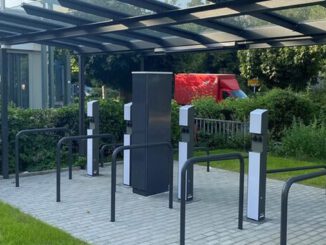 Fahrradstation am Elsässer Platz ergänzt Parkhaus um Lade und Serviceangebote