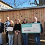 Kita Europaviertel erhält 1.000 Euro und Holzroboter für Ausbau zum MINT Labor