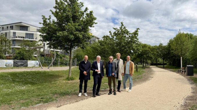 Neue Wege in Kastel verbinden Quartier direkt mit Rheinpromenade