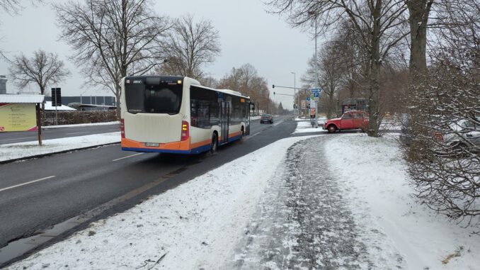 Wetterbesserung lässt Busverkehr in Wiesbaden schrittweise wieder starten